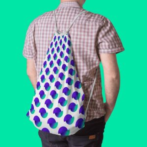 Alternative view of Divi Engine String Bag (Small Logos)