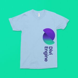 Alternative view of Divi Engine Tee
